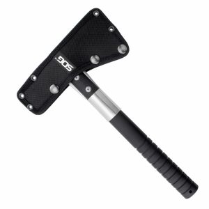 SOG Fasthawk Polished Axe Black and Silver