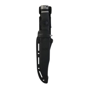 SOG Knives Tech Bowie Knife 6-2/5" Fixed Clip Point Blade Black Box