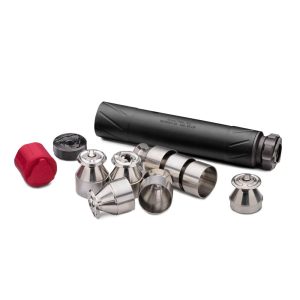 Banish 22 Direct Thread Suppressor 22 Cal Titanium 1/2"x28 5.37" Length