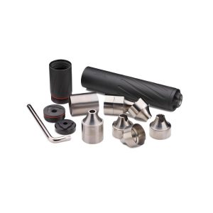 Banish 30 Direct Thread Suppressor .308 Win Titanium 5/8"x24 Black 7-9" Length