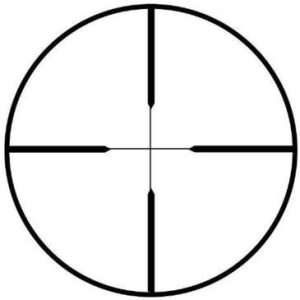 Simmons Rifle Scope 3-9x40mm 1" SFP 8-Point Black Truplex Non Illum. with Rings Hang Box