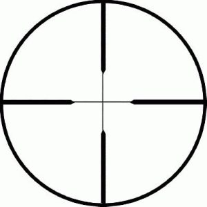 Simmons 8-Point Rifle Scope 4-12x40 1" SFP Truplex Non Illum Black with Rings Hang Box