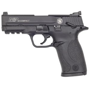 Smith & Wesson M&P 22 Compact Handgun .22 LR 10rd Magazine 3.6" Barrel Black