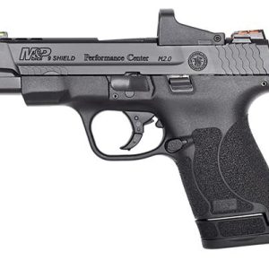 Smith and Wesson Performance Center M&P 9 Shield M2.0  9mm Luger 7rd Magazine 4? Ported Barrel Optics Ready-USED