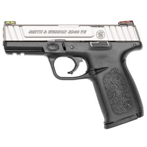 Smith & Wesson SD40 VE Handgun 40 S&W 10rd Magazine 4" Barrel Two Tone Black Silver CA Compliant USED