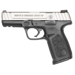 Smith & Wesson SD40 VE Handgun .40 S&W 10rd Magazine 4" Barrel Stainless Steel Slide/Black Grip - USED