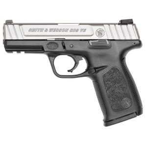 Smith & Wesson SD9 VE Handgun 9mm Luger 10rd Magazines (2) 4" Barrel Silver Slide with Black Frame USED
