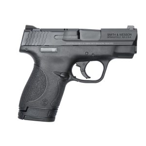 Smith & Wesson M&P 9 Shield Handgun 9mm Luger 7rd Magazine 3.1" Barrel Black with White "We The People" Engraving - USED