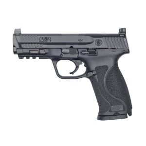 Smith & Wesson M&P9 M2.0 Full Size LE Handgun 9mm Luger 17rd Magazine 4.25" Barrel Black Optic Ready Night Sights MS NTS USED