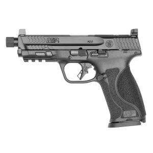 Smith & Wesson M&P 9 M2.0 Full Size Handgun 9mm Luger 17rd Magazine 4.625" Threaded Barrel Black Finish USED