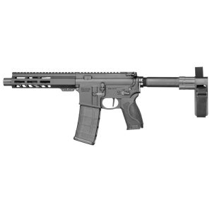 S&W M&P 15 Handgun 5.56mm NATO 30rd Magazine 7.5" Barrel Flat Trigger Black with Arm Brace USED