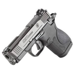 S&W CSX E-Series Handgun 9mm Luger 10rd Magazines(2) 3.1" Barrel Thumb Safety Black Slide