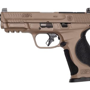 S&W M&P 9 M2.0 Metal OR Handgun 9mm Luger 17rd Magazines(1) 4.6" Threaded Barrel  No Thumb Safety FDE- USED