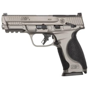 S&W M&P9 M2.0 Metal Optic Ready Handgun 9mm Luger 10rd Magazines(2) 4.25" Barrel Thumb Safety Load Indicator CA Compliant