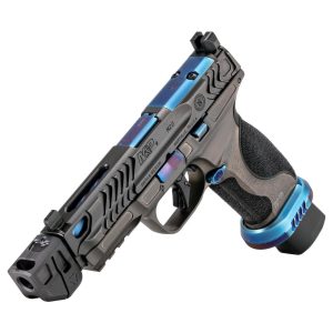 S&W PC M&P 9 Metal HD Spec Series V Handgun 9mm Luger 23rd Magazines(3) 4.9" Barrel w/Compensator Tall Night Sights Gray
