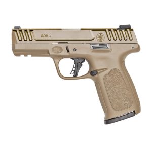 Smith & Wesson SD9 2.0 Handgun 9mm Luger 16rd Magazine 4" Barrel FDE with Surefire EP3 Ear Plugs 24dB