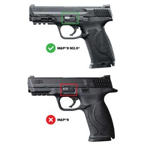 Smith & Wesson Optic Ready Handgun Slide for M&P9 M2.0 with 5" Barrel Black