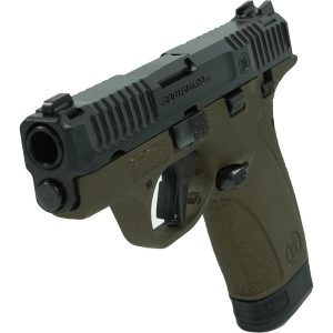 S&W Exclusive "Mid-Bro" M&P Bodyguard 2.0 Thumb Safety Handgun .380 Auto 10(1)&12(1)rd Magazines 2.75" Barrel Midnight Bronze Grip