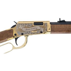 Rossi Rio Bravo Annie Oakley Engraved PVD Gold Rifle .22 LR 15rd Capacity 18' Barrel Wood Stock