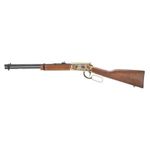 Rossi Rio Bravo Wyatt Earp Engraved PVD Gold Rifle .22 LR 15rd Capacity 18' Barrel Wood Stock