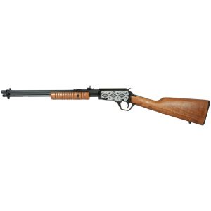 Rossi Gallery Pump Rifle .22 LR 15rd Capacity 18" Barrel Wood Stock Snakeskin Engraving