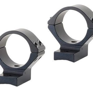 Talley Lightweight Alloy Scope Mounts - Black Anodized - 30mm - Low Remington 700 721 722 725 40X Howa 1500
