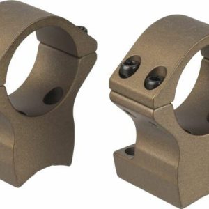 Talley Lightweight Alloy Scope Mount Combo Browning X-Bolt 30mm Med - Hell's Canyon Bronze