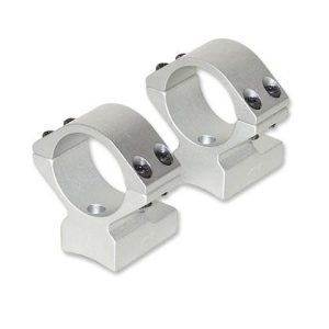 Talley Lightweight Alloy Mount Combo - Silver 1" Medium Kimber 8400