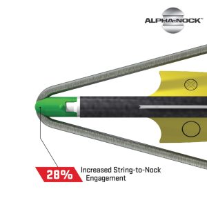 Ten Point EVO-X CenterPunch 16 Carbon Arrows 16" w/ Alpha-Nocks .001"