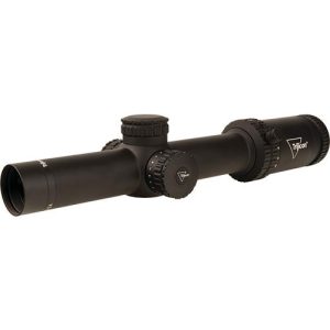 Trijicon Credo 1-6x24 (SFP) 30mm Rifle Scope w/Green BDC Segmented Circle .223 Low Capped Adjusters