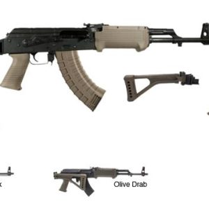 Tapco Intrafuse Folding Stock for AK Pattern Rifle - FDE