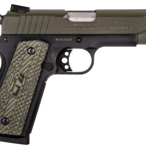 Taurus PT1911 Commander Cerakote Mill Spec Green .45 ACP 8rd Magazine 4.25" Barrel  VZ Grip