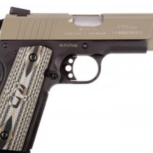 Taurus PT1911 Commander Cerakote Mill Spec Sand .45 ACP 8rd Magazine 4.20" Barrel  VZ Grip