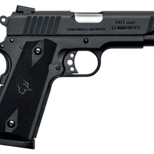 1911 Commander 45ACP BK/BK 4.25"" 2x8