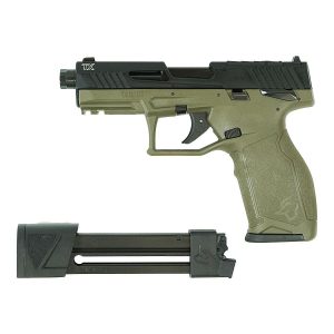 Taurus TX22 Handgun .22 LR 16& 22rd Magazines 4.6" Barrel Black Slide/ODG Frame T.O.R.O.