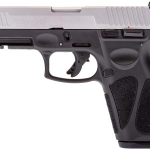 Taurus G3 Matte Stainless Handgun 9mm Luger 15rd Magazines 4.0" Barrel Steel Sights