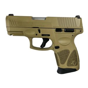 Taurus G3C Handgun 9mm Luger 12rd Magaiznes 3.2" Barrel FDE Slide/FDE Grip