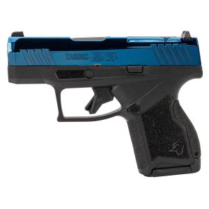 Taurus GX4 Handgun 9mm Luger 11rd (1) & 13rd (1) Magazines 3" Barrel Blue Slide and Black