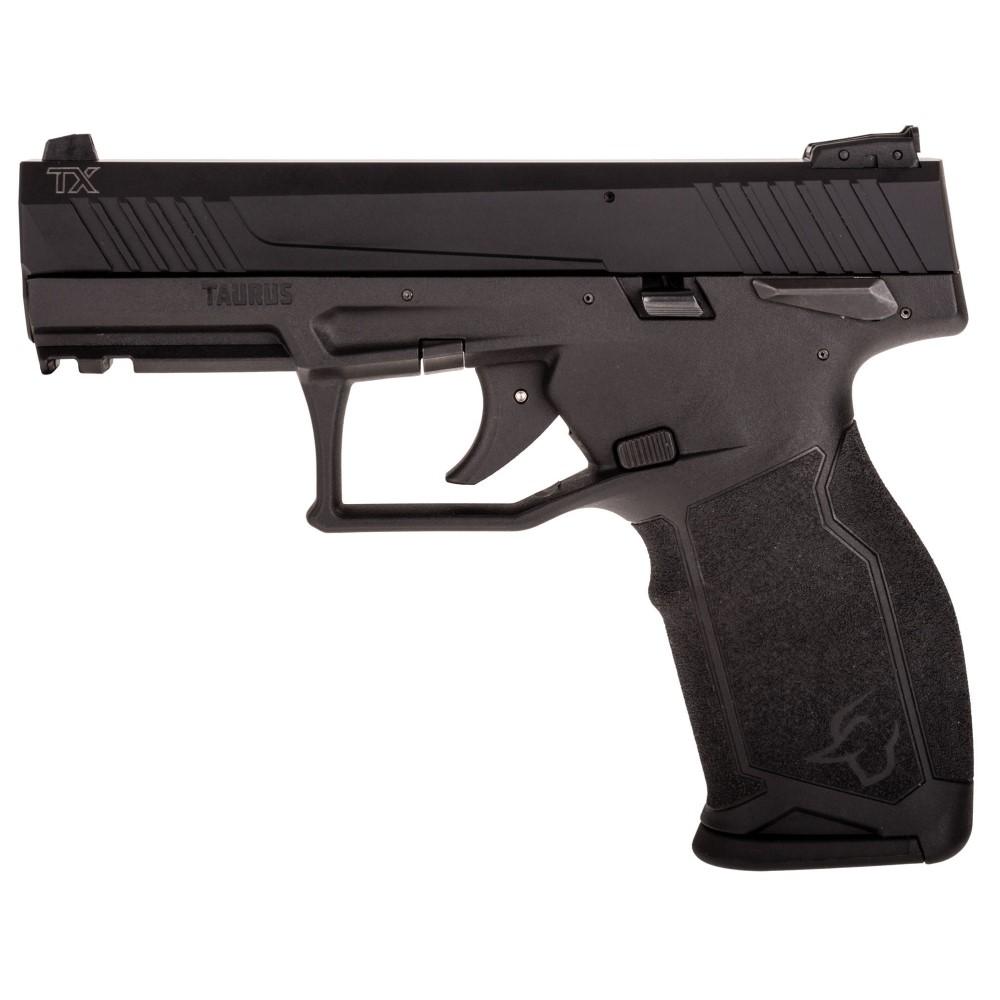 Taurus TX22 T.O.R.O. Compact Handgun .22LR 10rd Magazines(2) 3.5" Barrel Black Slide/Grip No Manual Safety