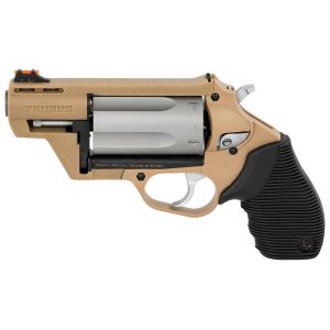 Taurus Judge Public Defender Handgun .45 Colt 5rd Capacity 2" Barrel Stainless Steel FDE