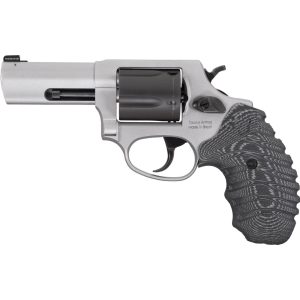 Taurus Defender 605 Handgun 357 Mag/38 Spl+P Matte 5rd Capacity 3" Stainless Steel Barrel Black Cylinder  VZ Grips