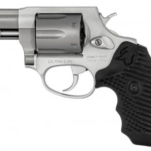 Taurus 856 Ultra Lite Handgun .38 Spl(+P) 6rd Capacity 2" Barrel Stainless Frame VZ BLack Operator II Grip
