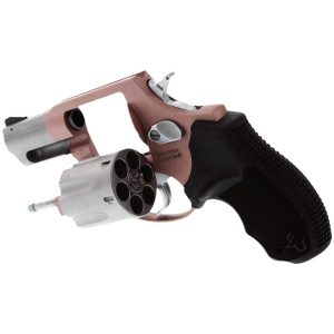 Taurus 856 Ultra Light Handgun .38 Spl 6rd Capacity 2" Barrel Rose Gold and Stainless Steel