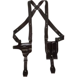 Tagua Gun and Mag Shoulder Holster for Cold 1911 4" Black RH