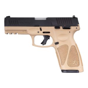 Taurus G3 Tenifer Matte Black/Tan 9mm Luger Full Size 17rds. Steel Sights 4" Barrel