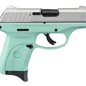Ruger EC9s 9mm Luger 7rd Magazine 3.12" Barrel Turquoise Grip