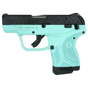 Ruger LCP II Custom "Robin's Egg Blue Frame" Handgun .22 LR 10/rd Magazine 2.75" Barrel Pocket Holster