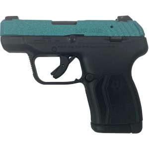 Ruger LCP 380 Max CSSI Exclusive Robin's Egg Blue Glitter Handgun .380 Auto 10rd Magazine 2.75" Barrel