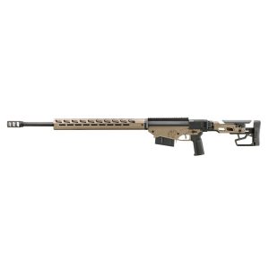 Ruger Precision Bolt Action Rifle Bronze .338 Lapua 5rd Magazines(2) 26" Threaded Barrel Smoked Bronze Cerakote