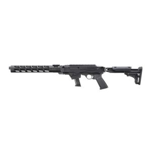 Ruger PC Carbine Chassis Model Rifle 9mm Luger 17rd Magazine 16.12" Barrel Synthetic Stock Aluminum Handguard
